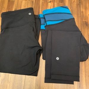 Lululemon Cropped Leggings (Set of 2)